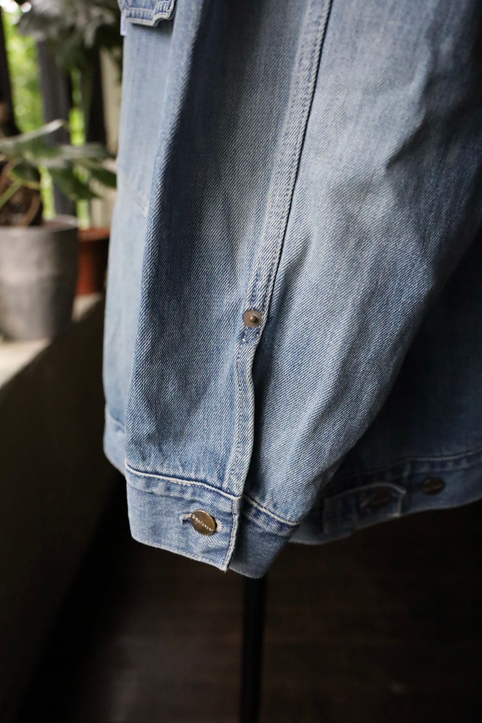 Graphpaper - Selvage Denim Jacket(GU243-30185LB) LIGHT FADE Graphpaper - Selvage Denim Jacket(GU243-30185LB) LIGHT FADE