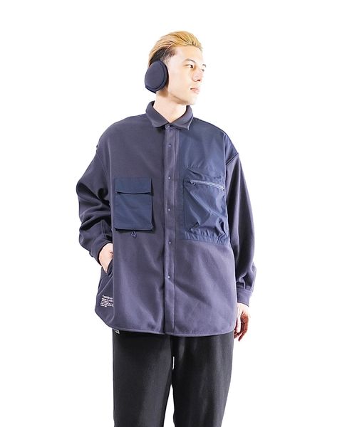 FreshService SYNTHETIC FLEECE SHIRT(NAVY)スタイル 10月5日(土)新作発売！