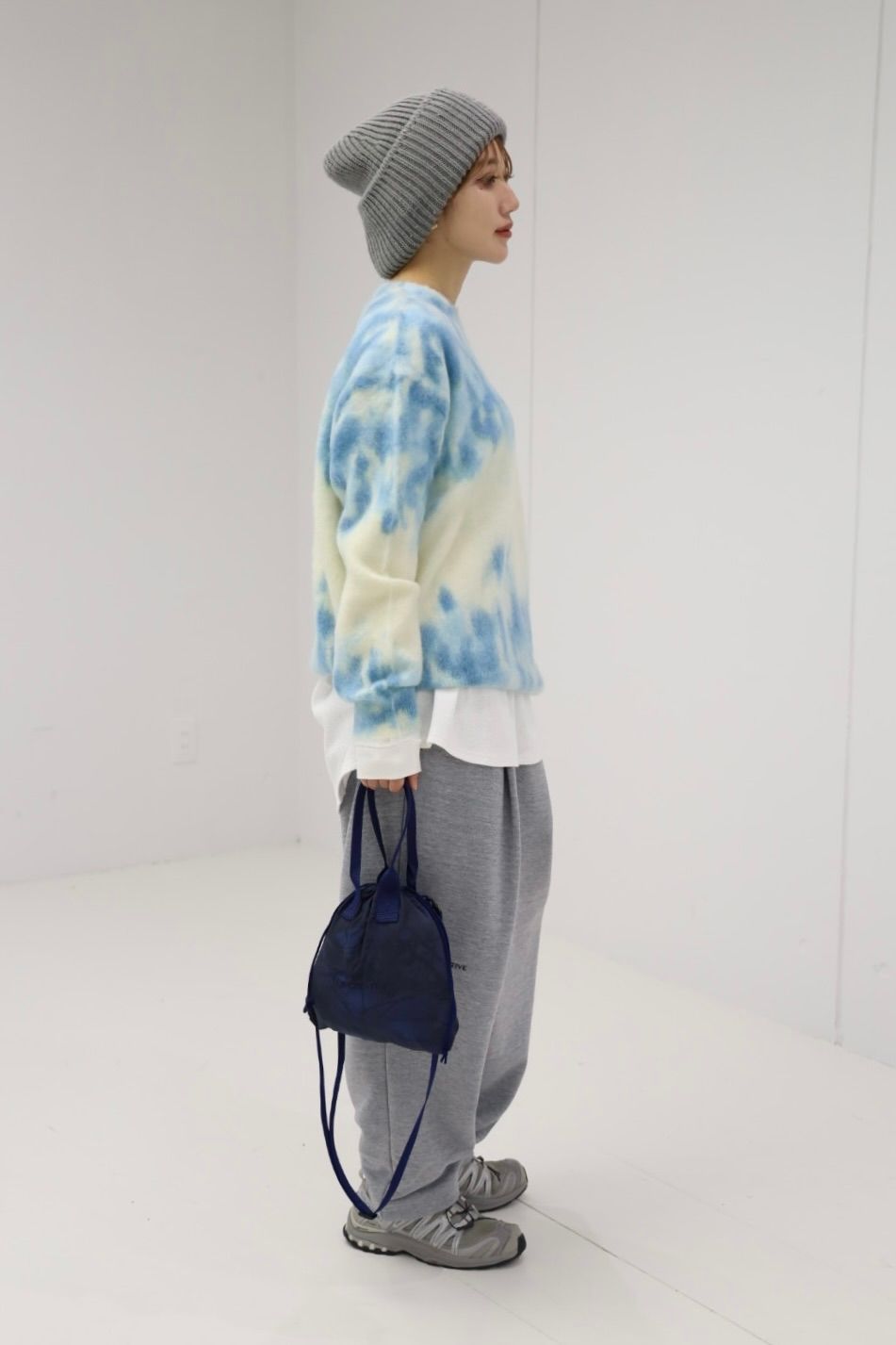 S.F.C 25FW エスエフシー DYED MOHAIR CREW (SFCFW25KN03)Natural,Blue,Mint