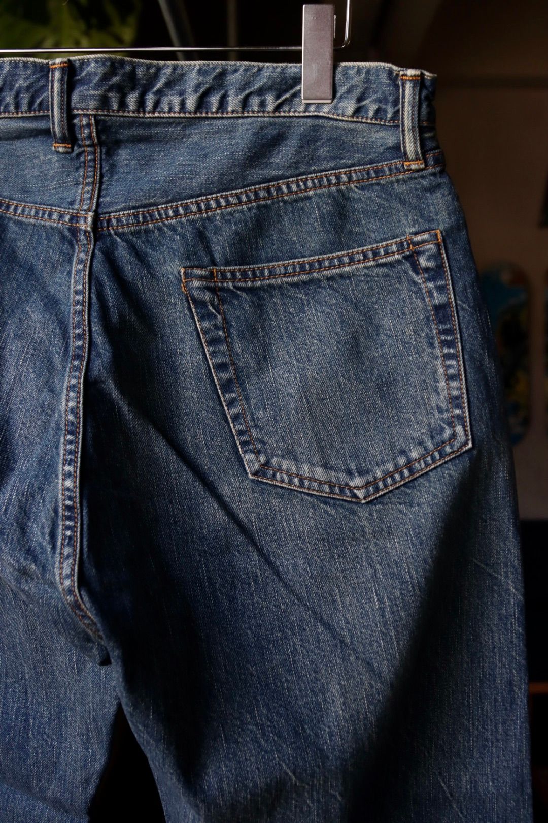 A.PRESSE - アプレッセ23AW Washed Denim Wide Pants(23AAP-04-07H