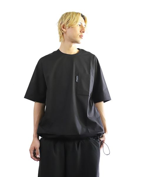 コムデギャルソンオム 24SS エステルハイゲージ天竺Tシャツ style 2024.5.11