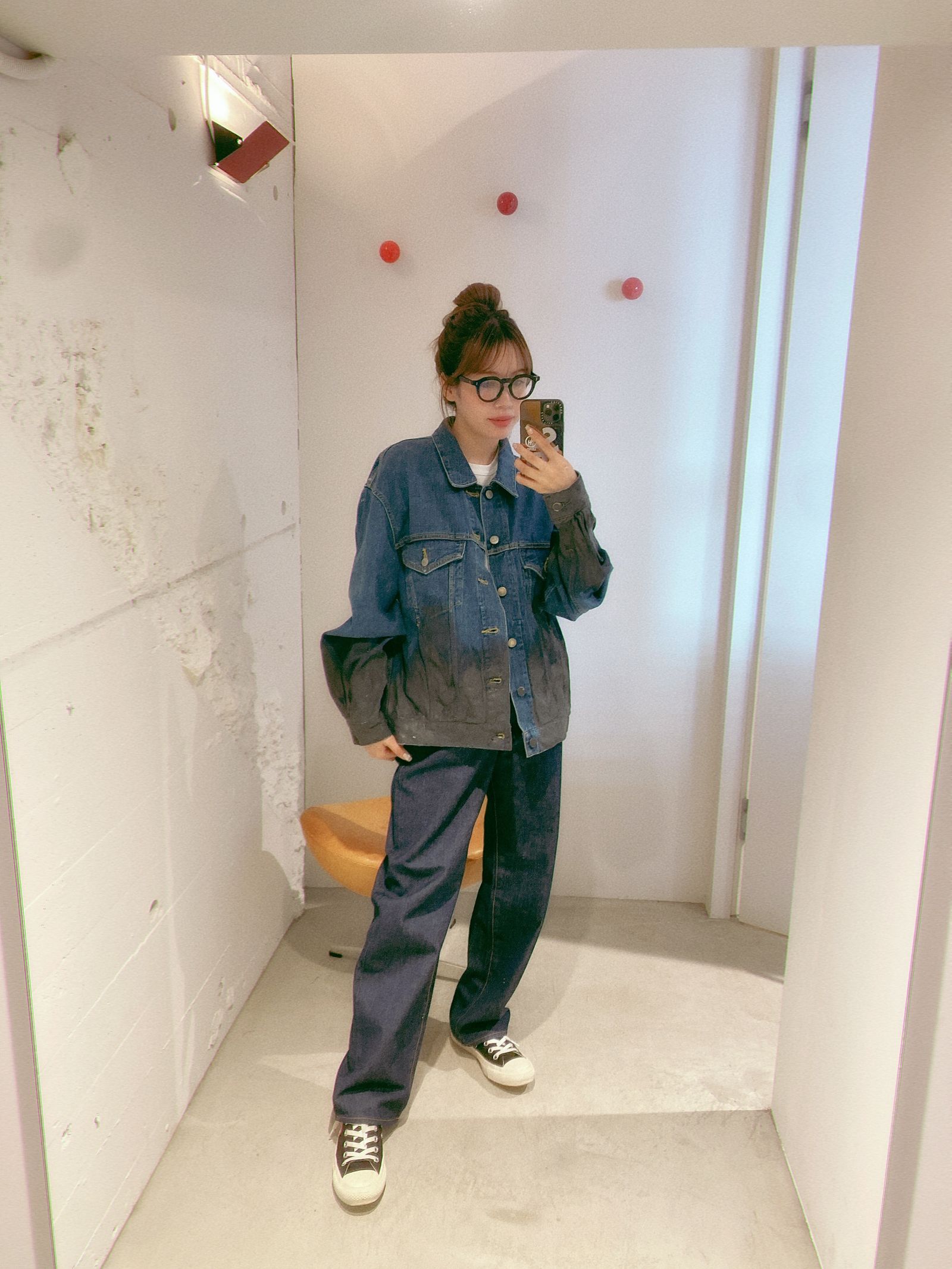 YOKE | DETACHABLE POCKET DENIM JACKET(L.INDIGO