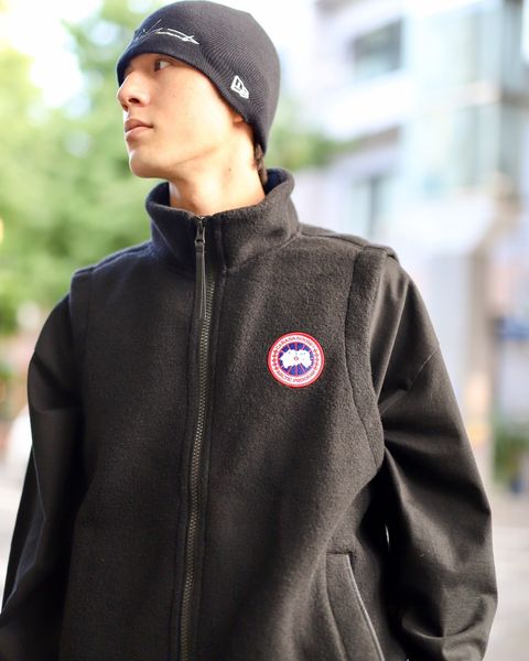 CANADA GOOSE Mersey Vest Kind Fleeceスタイル