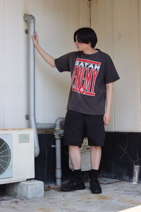 ©SAINT M×××××× 22SS SATAN ENEMY SS TEE style.2022.4.6. ※4月9日(土)発売