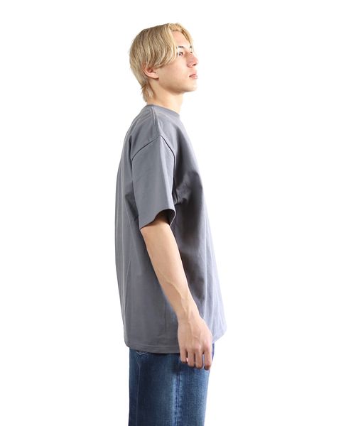 グラフペーパー24SS Heavy Weight S/S Oversized Tee (GRAY)style 2024.3.15