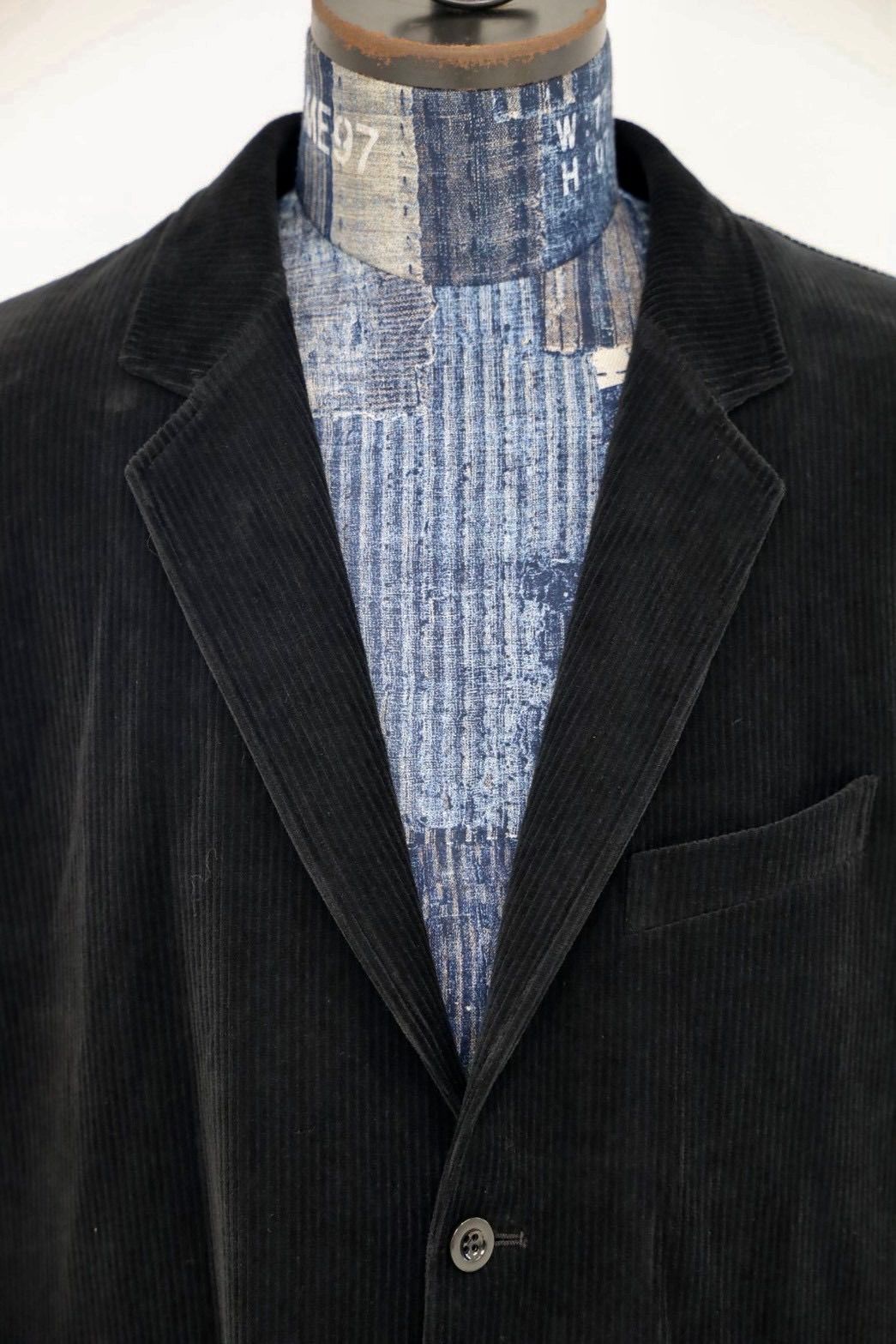 グラフペーパー Soft Knit Corduroy Jacket(GM263-20110B)BLACK☆9月5日(土)発売！