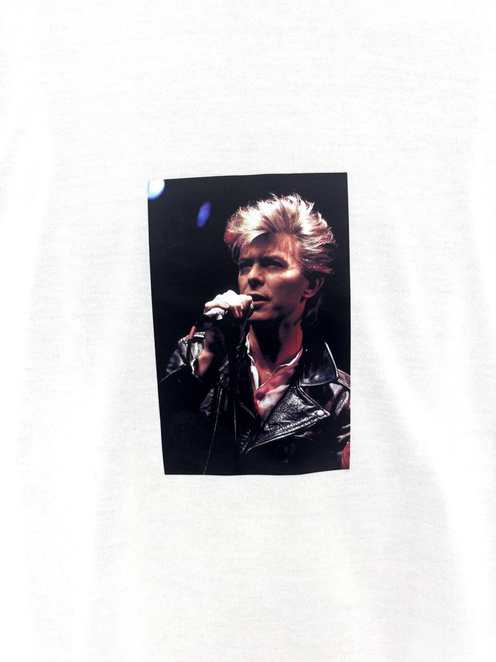 アイジュンヤワタナベマン 26SS BerBerJinコラボ David BowieプリントTシャツ(WQ-T909-101)WHITE☆5月15日(金)発売！