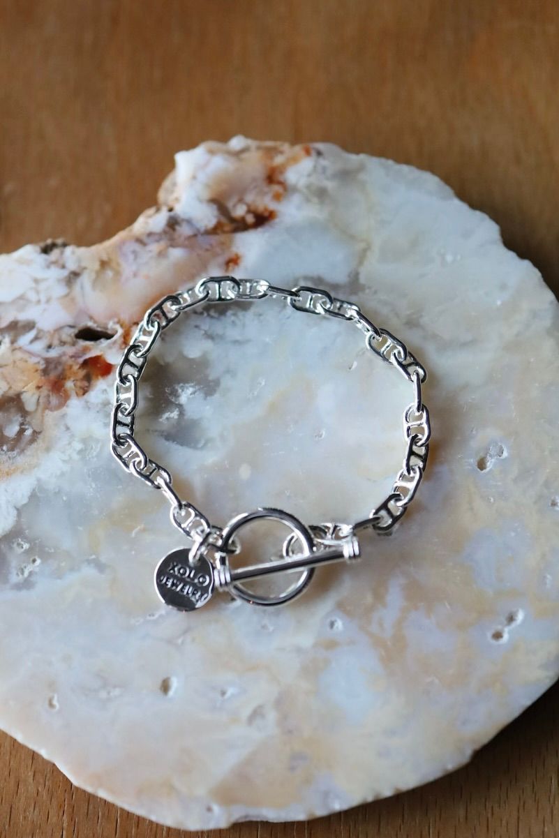 XOLO JEWELRY ショロジュエリー / Solid Anchor Link Bracelet -5mm-(XOB107)☆11月15日(土)再入荷！