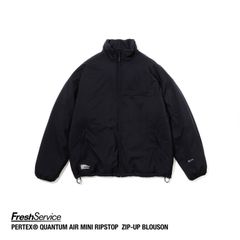 フレッシュサービス PERTEX® QUANTUM AIR MINI RIPSTOP ZIP-UP BLOUSON(FSC253-30195)BLACK★10月18日(土)発売！
