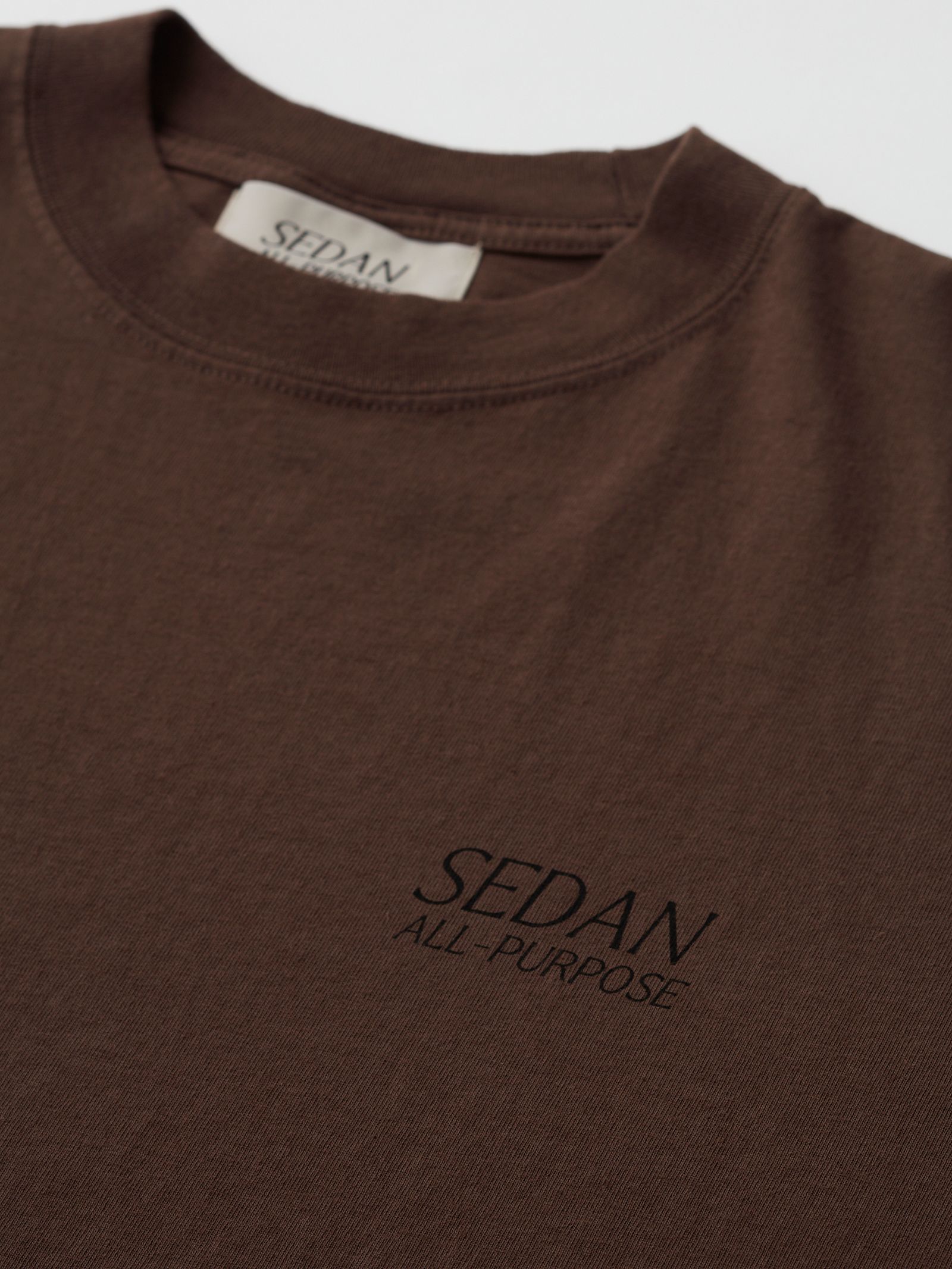 セダンオールパーパス SS24 Garment Dyed S/S Tee(SD24S-CT06)Brown