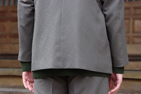 UNIVERSAL PRODUCTS CREPE UNCONSTRUCTED 2B JACKET style.2022.1.30.
