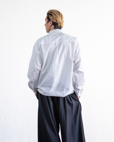 Yohji Yamamoto x NEIGHBORHOOD PRINT SHIRT LS スタイル