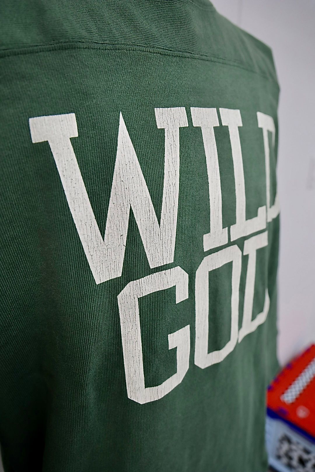 セントマイケル 26SS FOOTBALL SWEAT/WILD GOD (SM-MK8-0000-056)GREEN☆2月21日(土)10:00発売！