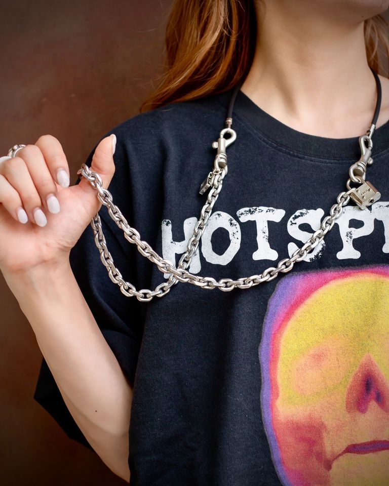 即完品 ダブレット24AW MAGNETIC CHAIN NECKLACE アクセサリー