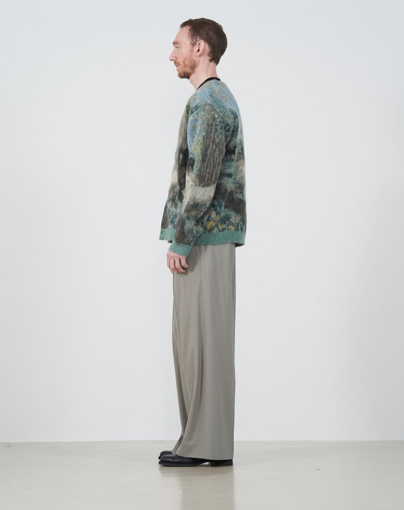 ヨーク25SS HORSE JAQUCARD MOHAIR CARDIGAN - KEITA MARUYAMA 30TH ANNIV. EXCLUSIVE-(YK24FW0883S-KM)HORSE