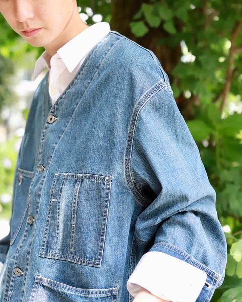 A.PRESSE アプレッセ 23AW Denim Engineer Jacketスタイル