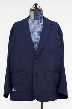 フレッシュサービス 26SS SEERSUCKER STRIPE BLAZER(FSC262-20112)NAVY☆6月13日発売！