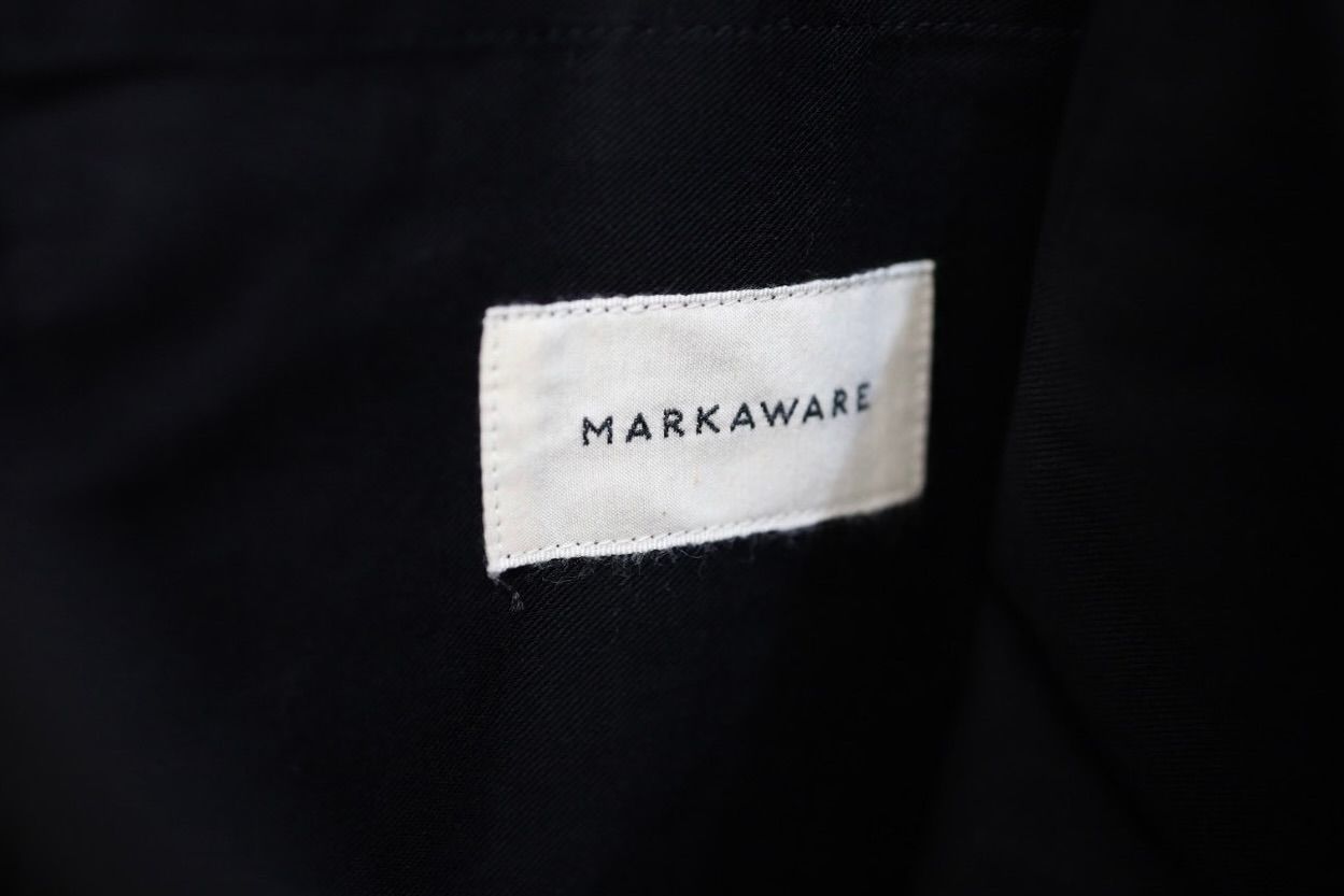 MARKAWARE 26SS TRIPLE PLEATED WIDE TROUSERS(A26A13PT02C)☆新作発売！