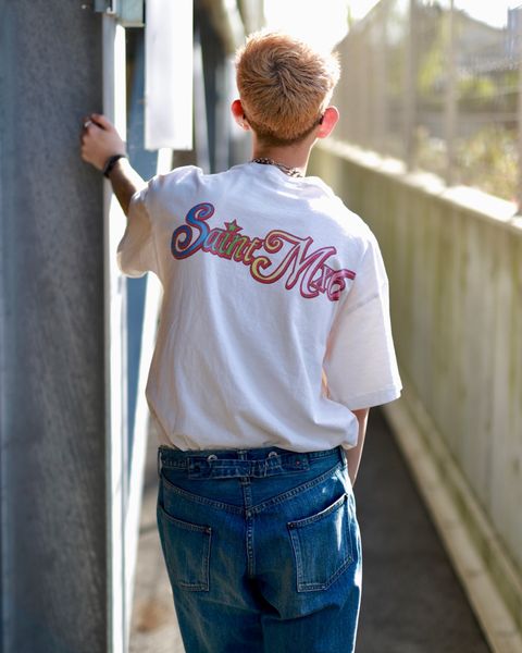 A.PRESSE アプレッセ23SS No.2 Washed Denim Pantsスタイル