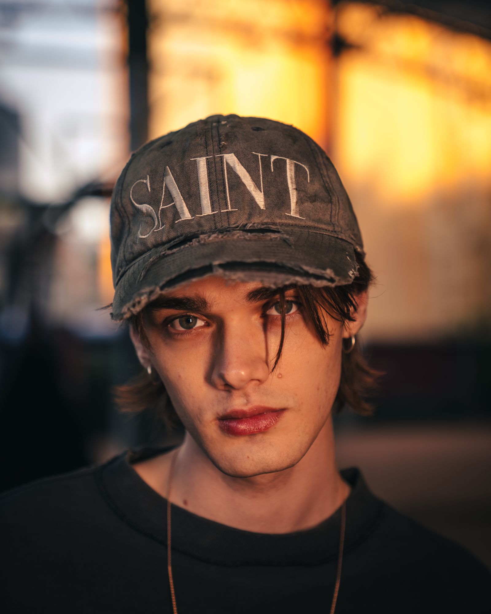 セントマイケル 26SS SAINT_CAP(SM-MK8-0000-082)CHARCOAL☆4月29日(水)新作発売！