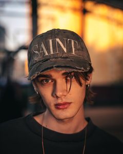 セントマイケル 26SS SAINT_CAP(SM-MK8-0000-082)CHARCOAL☆4月29日(水)新作発売！