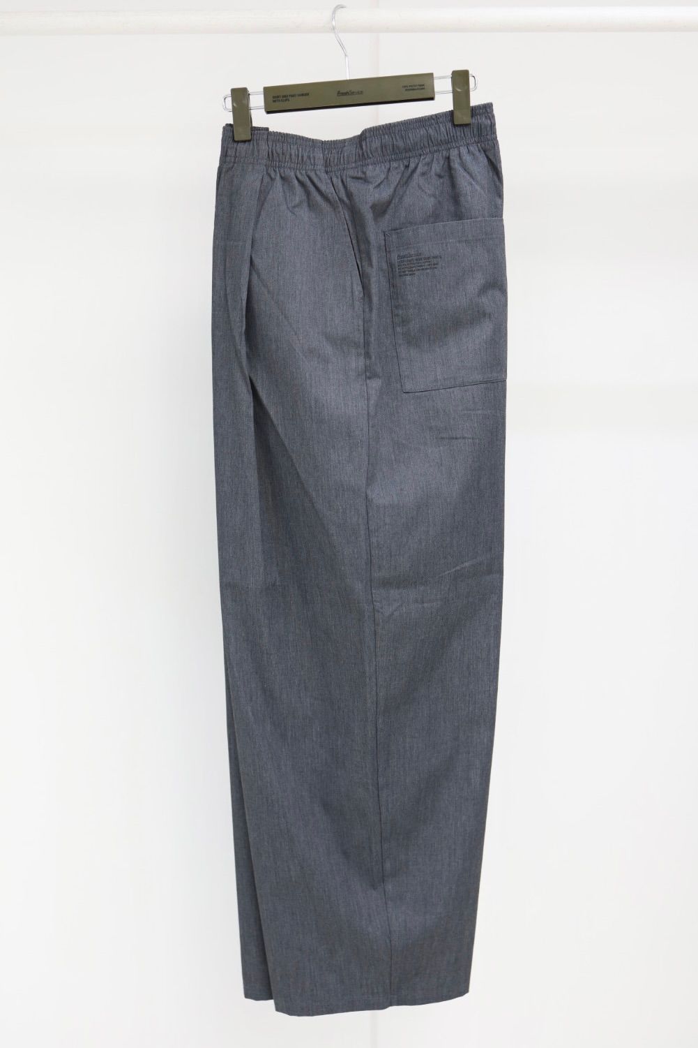 フレッシュサービス 26SS CORPORATE WIDE EASY PANTS(FSC262-40014B)H.GRAY☆5月30日(土)発売！
