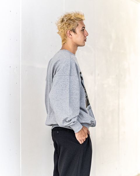 FreshService AS×FS LIGHT OZ CREW NECK "LITHOGRAPH" (H.GRAY) 8月30日(土)新作発売！