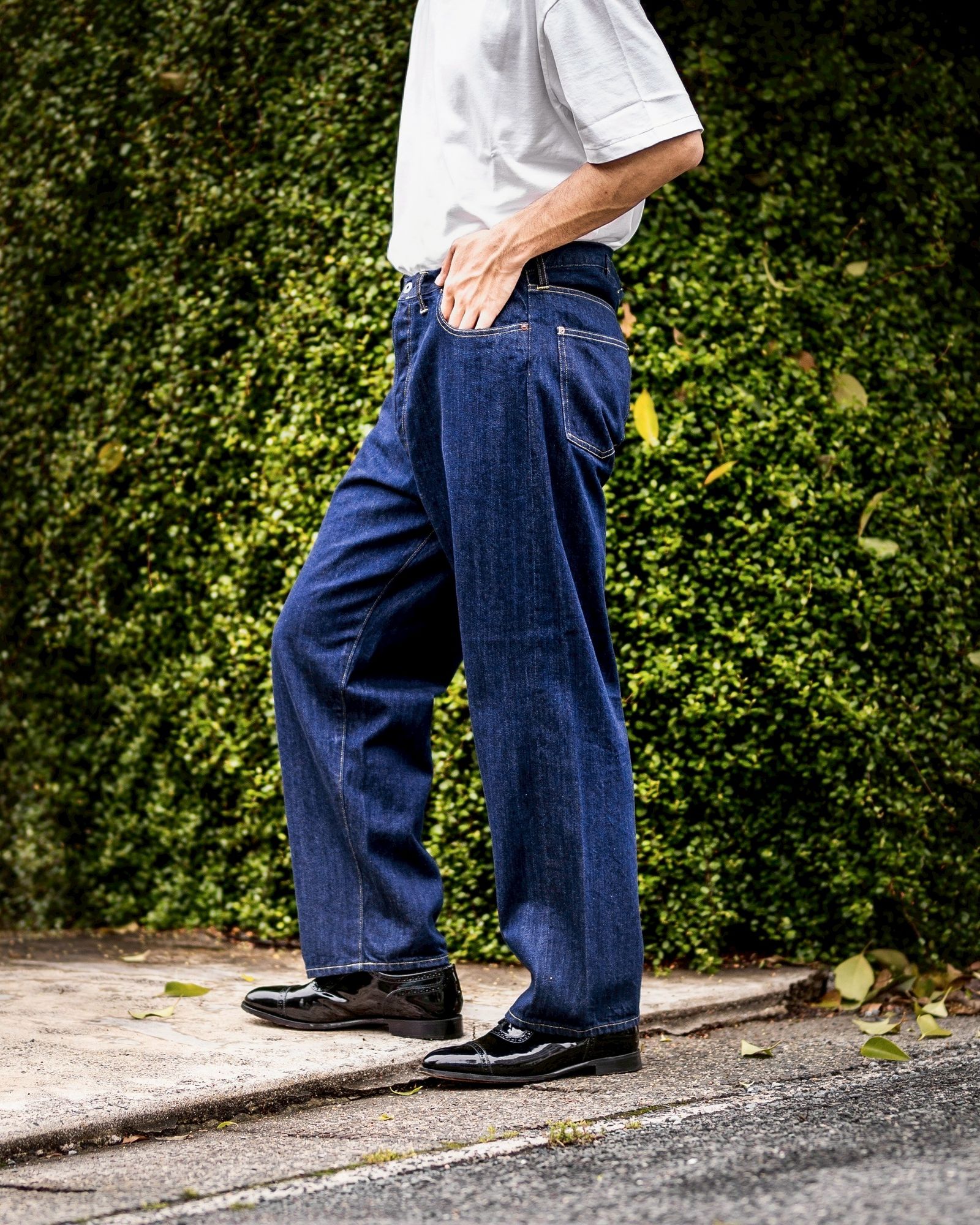 アプレッセ 2025 STYLE2 No.22 Washed Wide Denim Pants(25AAP-04-17)INDIGO☆6月14日(土)発売！