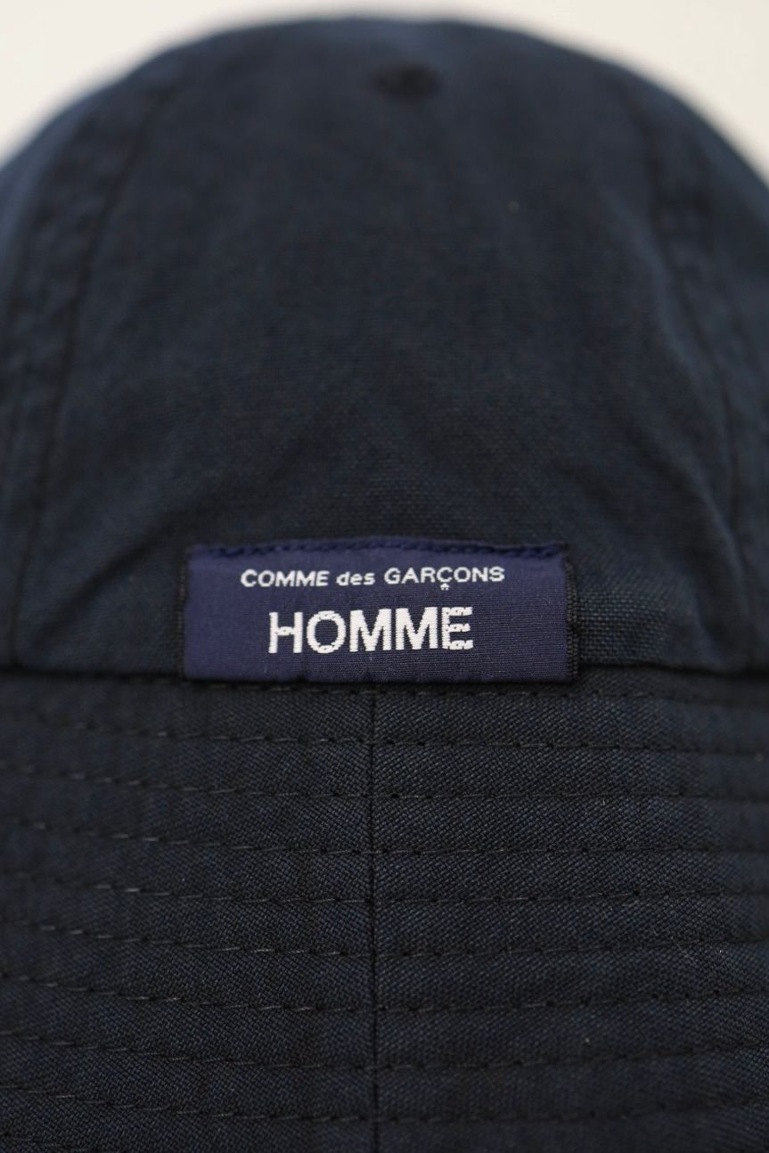 コムデギャルソンオム ナイロンオックス製品染バケットハット(HQ-K601-051)BLACK☆2月6日(金)発売！