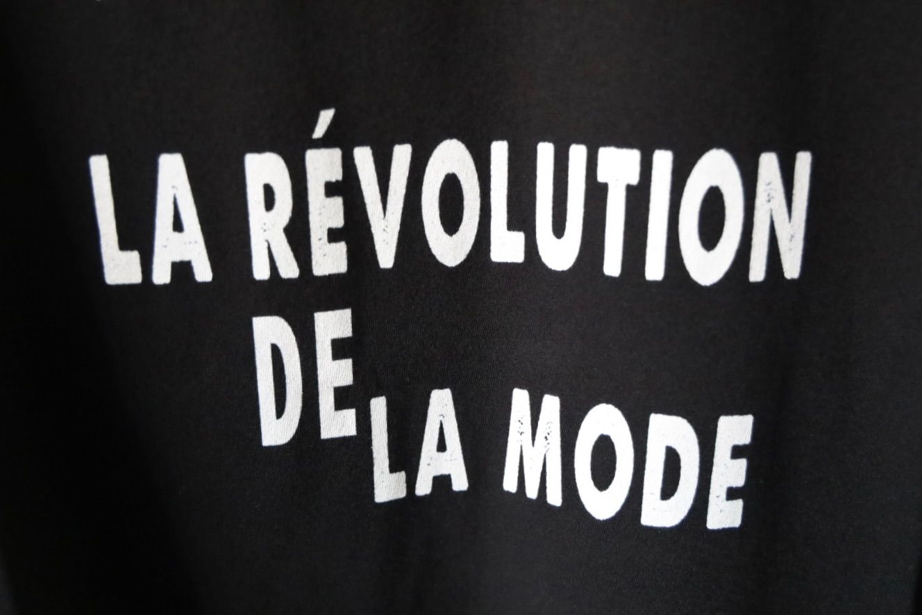 Yohji Yamamoto 26SS 半袖プリントTシャツ(HK-T77-985)BLACK★新作発売！