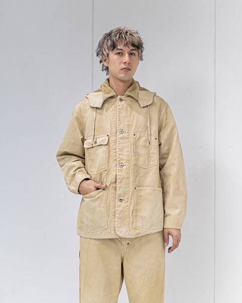 A.PRESSE 新作 Vintage Silk Hemp Coverall Jacket1月24日(土)新作発売！