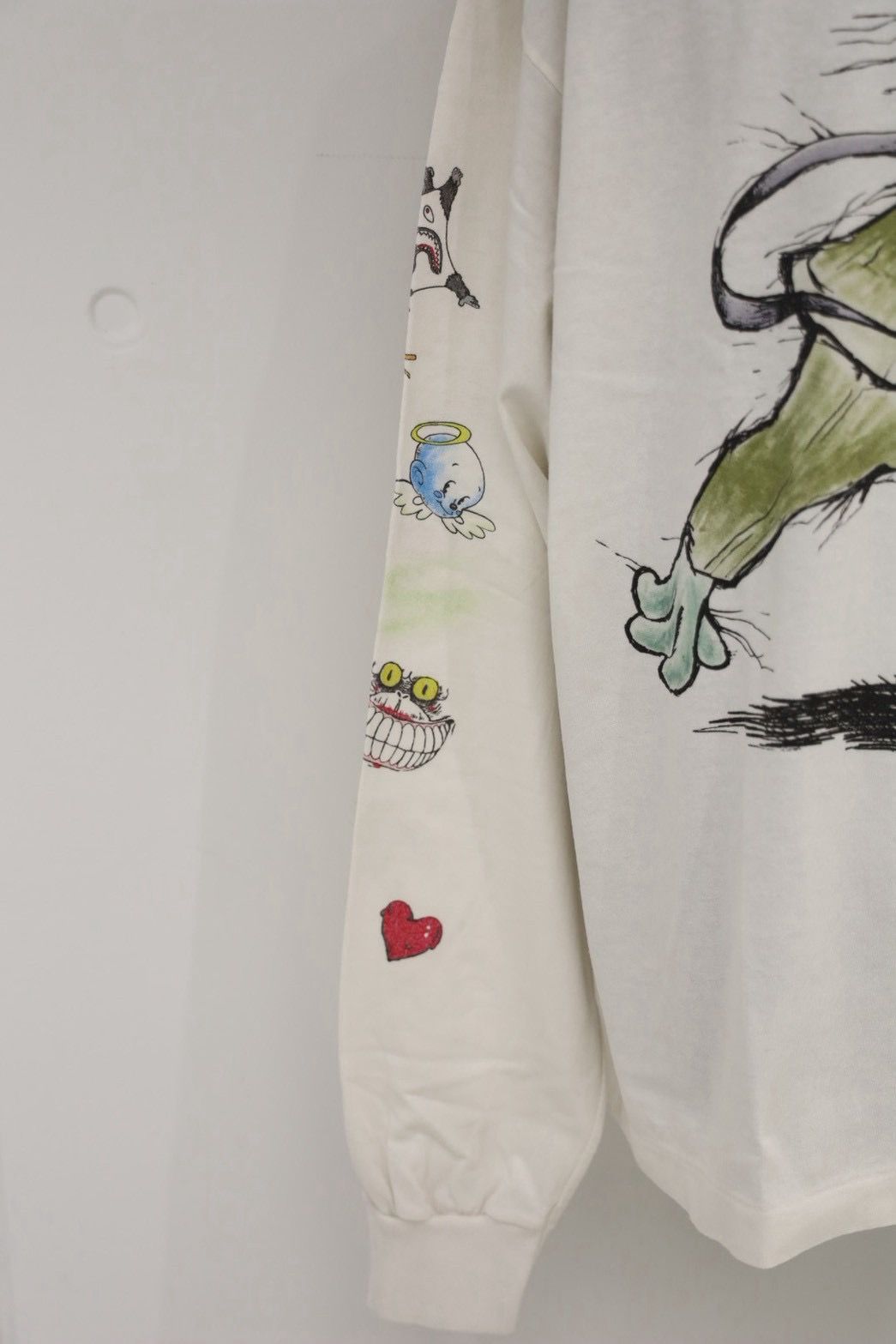 セントマイケル 26AW RUNNING BAPE_LS T-SHIRT (SM-MK1-0000-C38) WHITE☆9月19日(土)発売！