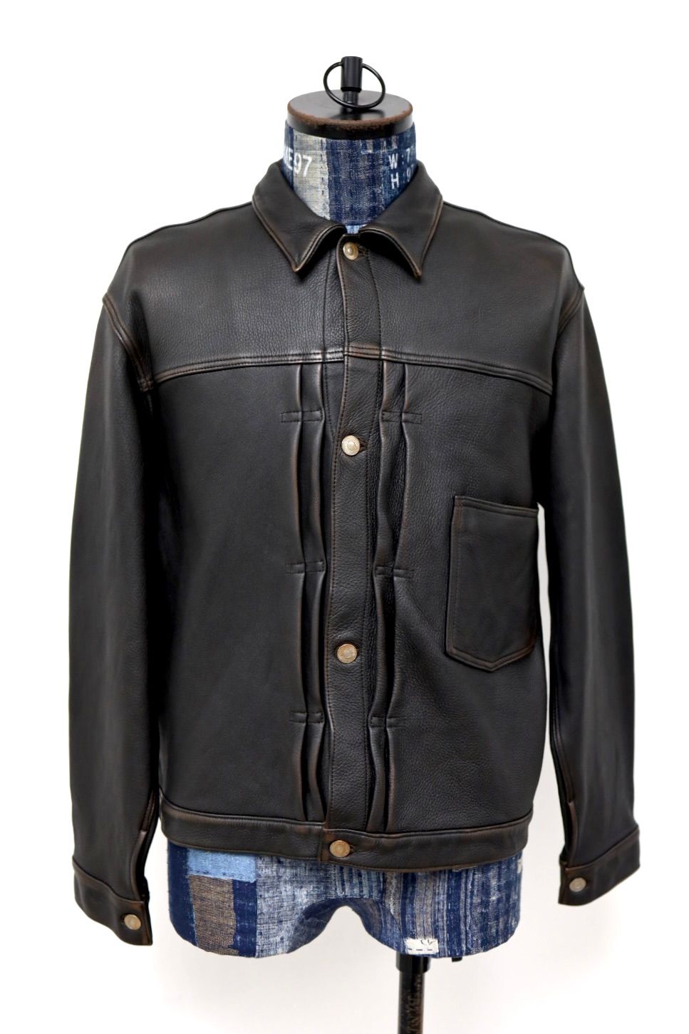 アプレッセ 2026 STYLE2 レザージャケット Vintage Leather 1st Type Jacket(26AAP-01-05) BROWN☆6月6日(土)発売！