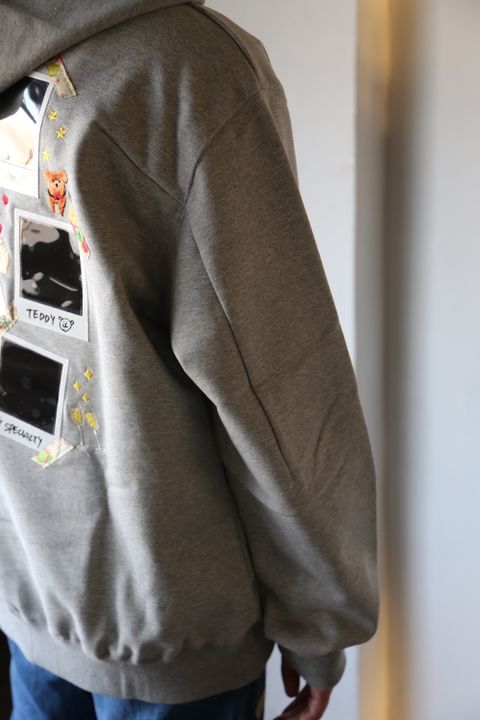 doublet MEMORIAL POLAROID HOODIE style.2021.1.16.