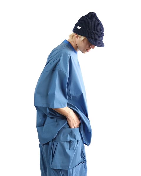 S.F.C-Stripes For Creative- 24SS 新作BIG NYLON ROUND SS TEE style 2024.3.28