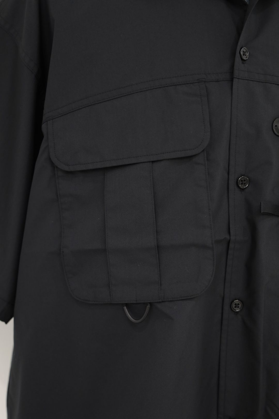 DAIWA PIER39(ダイワピア39) TECH MULTI TOOL POCKET SHIRT S/S SOLID(BE-86026)BLACK☆5月23日(土)新作発売！