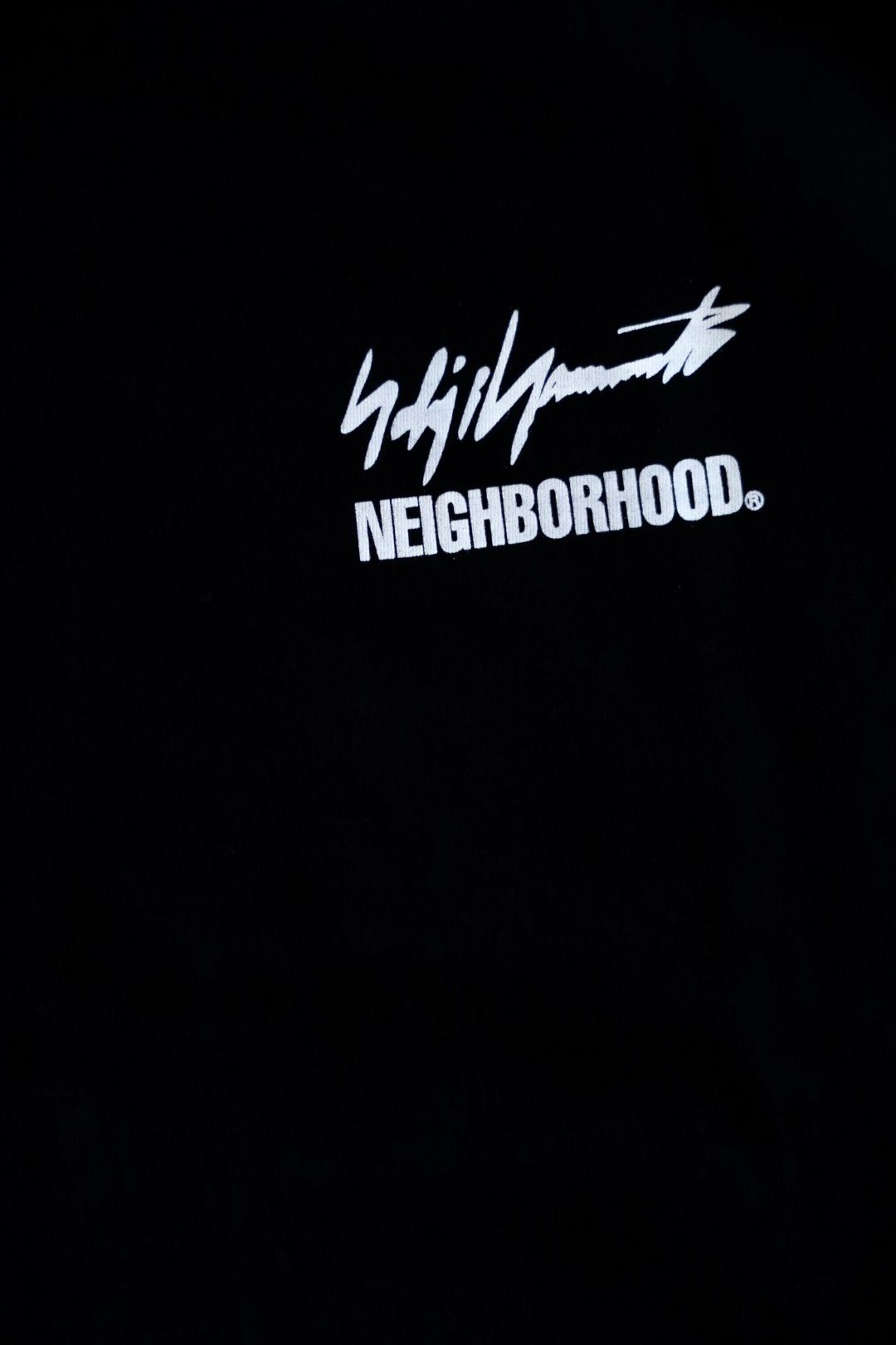 Yohji Yamamoto × NEIGHBORHOOD TEE LS(HK-T98-998)BLACK★12月6日(土)発売！