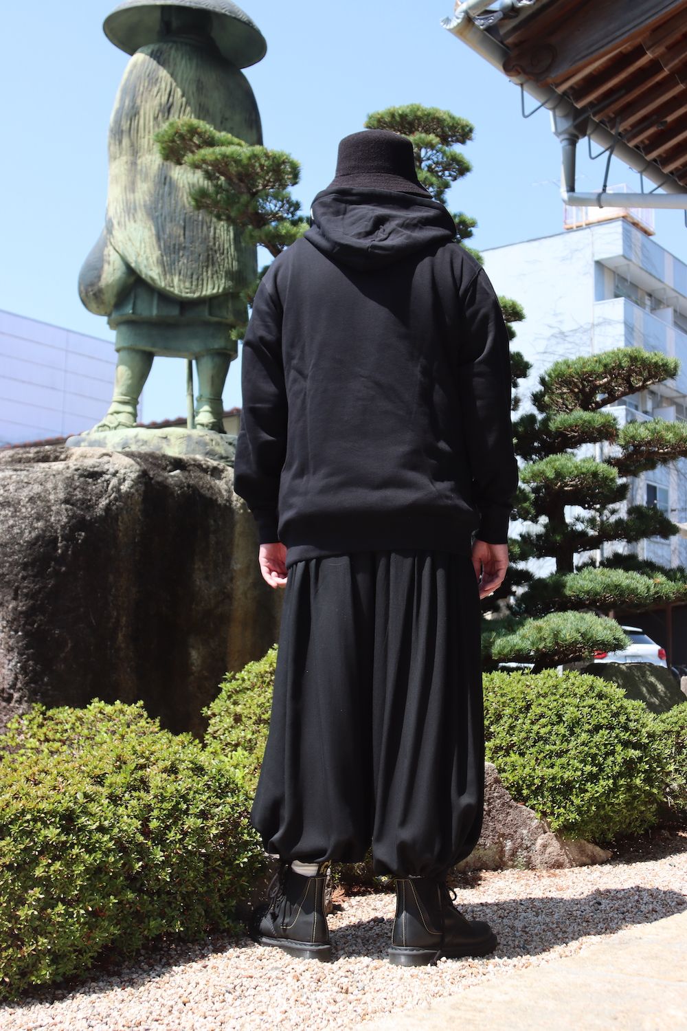 注目の的！【ヨウジヤマモト × ニューエラ】PULLOVER HOODIE YOHJI YAMAMOTO x NEW ERA Sweat Pullover Hoodie 2021AW No Future