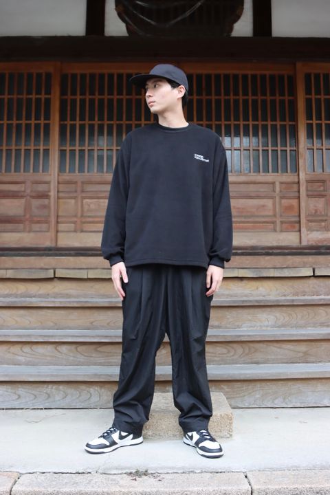 SFC BASIC FLEECE(SFCFW21CS05) style.2021.9.7 ※9月11日発売