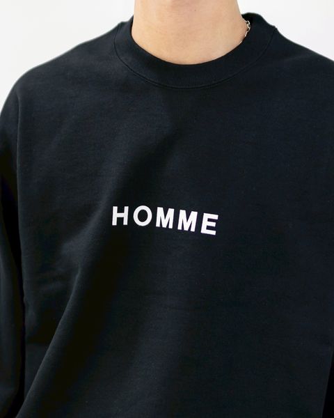 COMME des GARCONS HOMME HOMMEプリントスウェット 10月3日(金)新作発売！