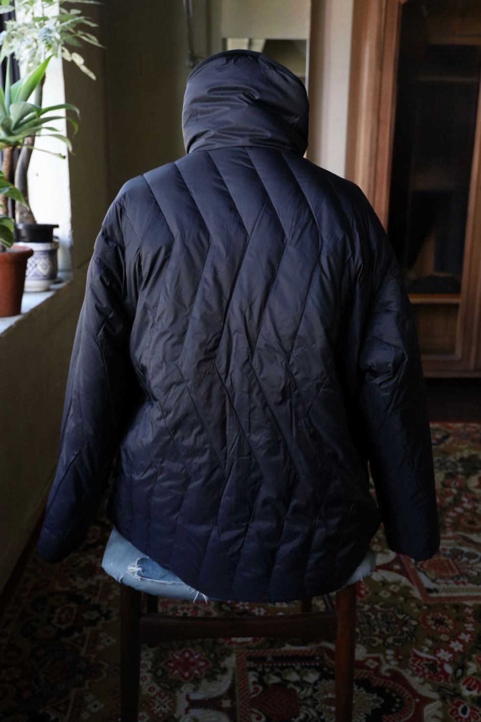 イズネス 25AW REVERSIBLE FLEECE DOWN JACKET is-ness×TAION (25AW_34_1007AWDOWNJK01)BLACK☆新作発売！