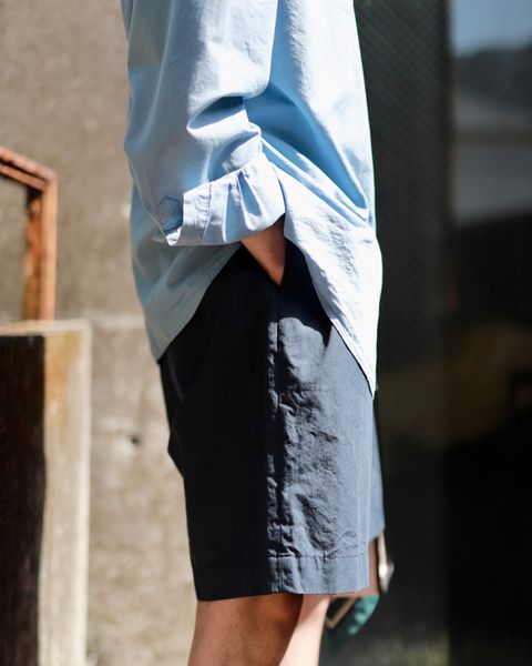A.PRESSE アプレッセ23SS High Density Weather Cloth Shortsスタイル