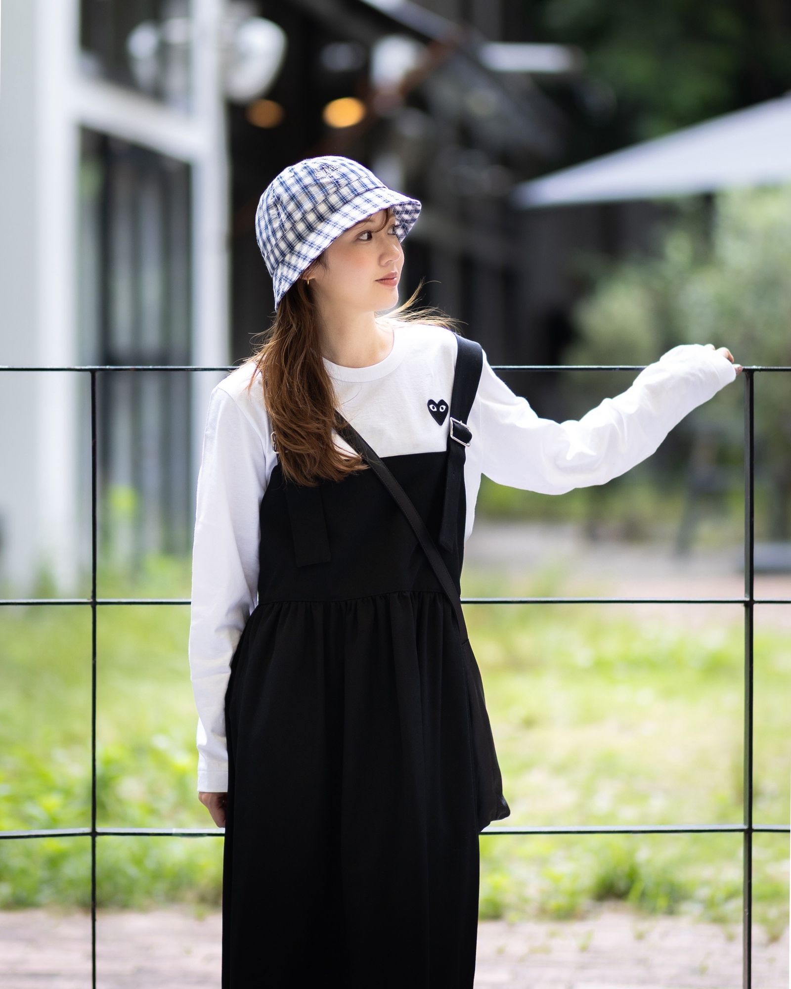 PLAY COMME des GARCONS ワンポイントロングスリーブTシャツstyle.2026.6.4