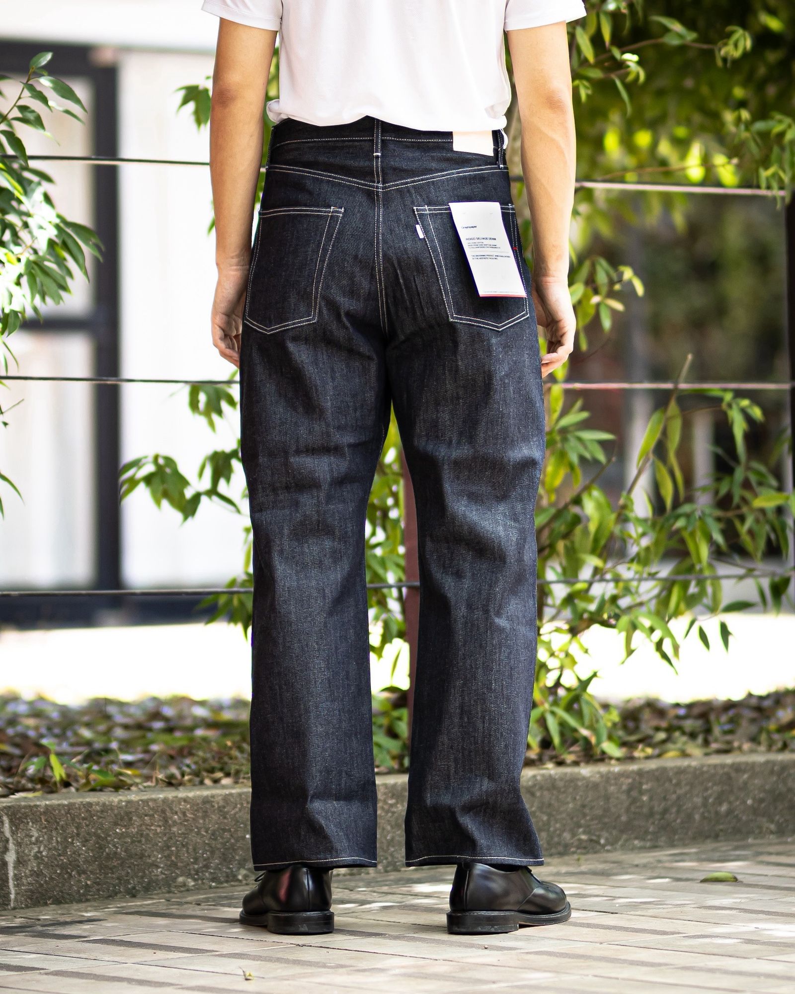 グラフペーパー Selvage Denim Five Pocket wide Straight Pants(GU263-40059RB)INDIGO_RIGID★7月25日(土)発売！