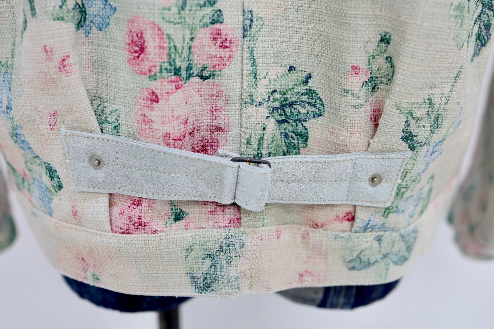 ジュンヤワタナベマン 26SS Levi'sWネーム レーヨンリネン花柄プリント×牛革ジャケット(WQ-J204-051)☆2月6日(金)発売！