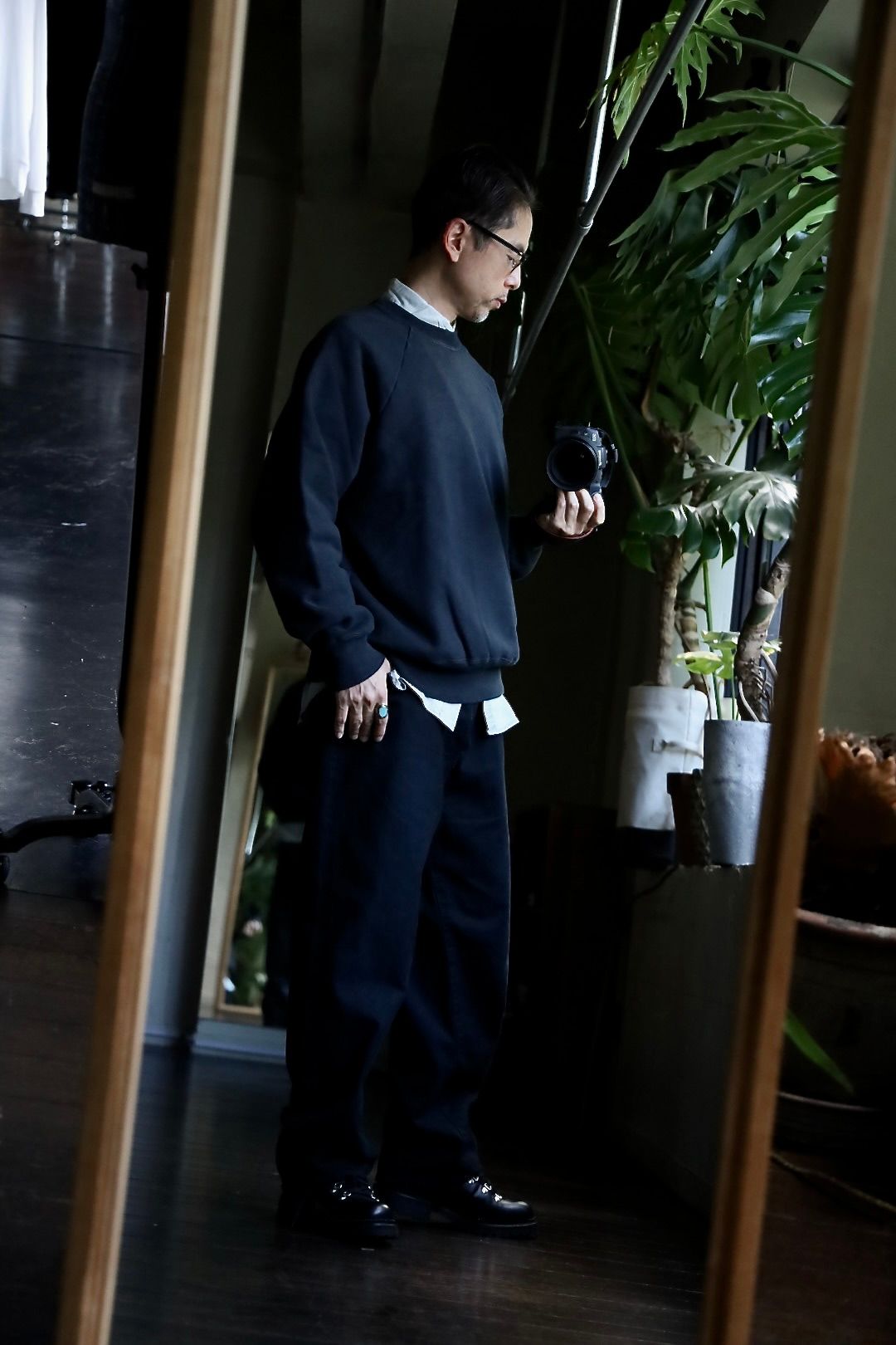 アプレッセ Vintage Sweatshirt(24AAP-05-06K)BLACK