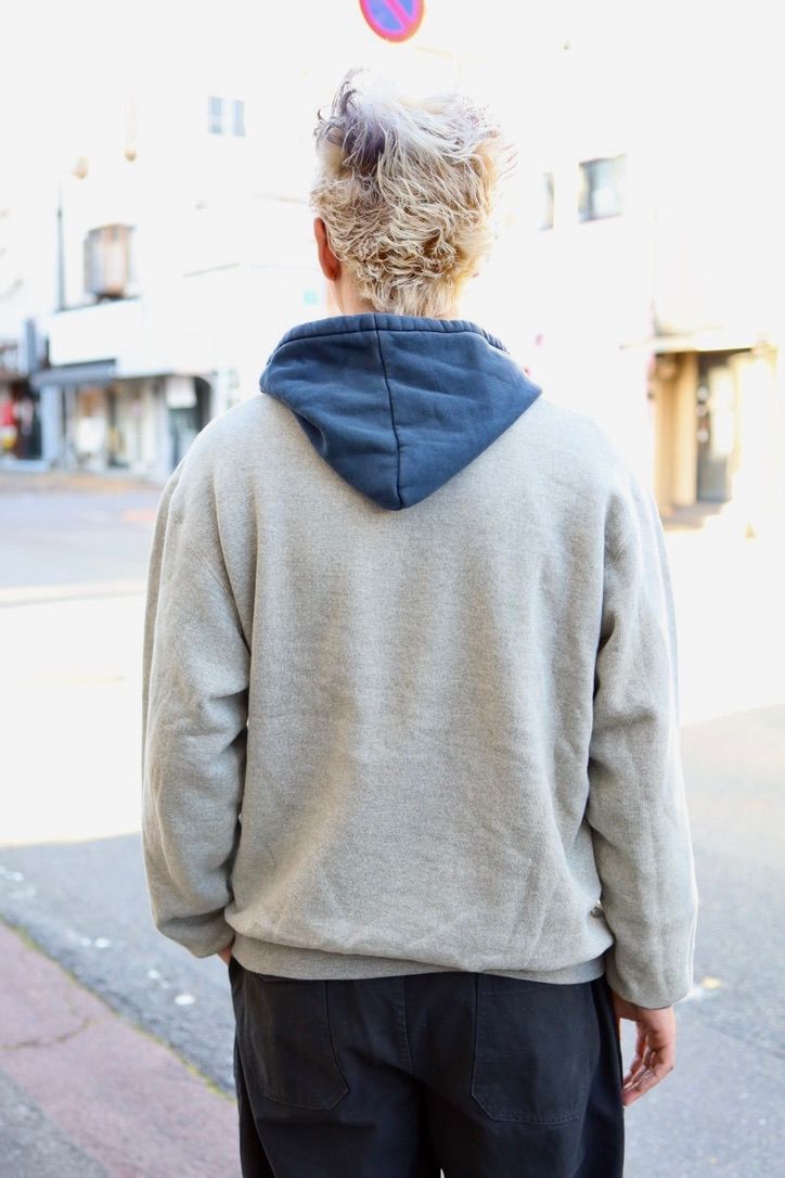 A.PRESSE Vintage Attached Hood Sweat Parka MARKスタイル