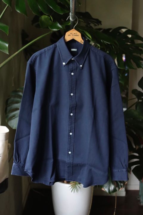 アプレッセ ボタンダウンシャツ BD Shirt (22AAP-02-07H)NAVY