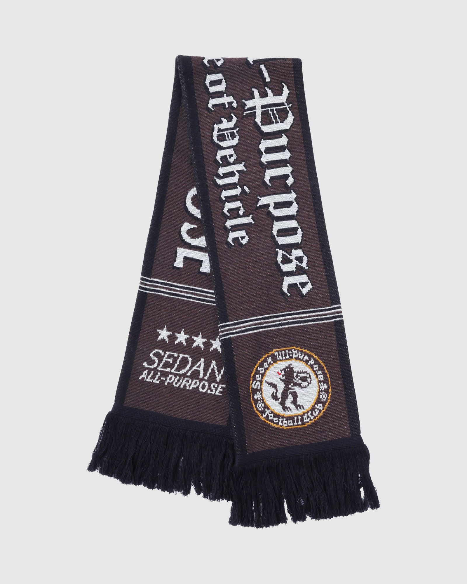 セダンオールパーパス FW25 Football Scarf(SD25F-AC05)Brown☆11月1日(土)発売!