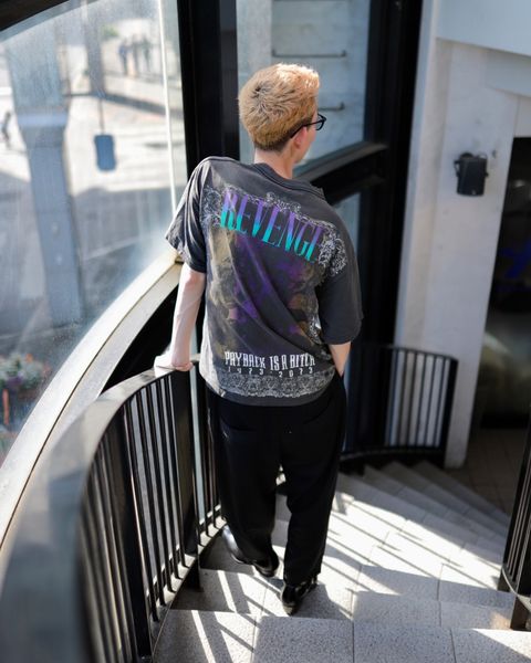 ©SAINT M×××××× セントマイケル23SS BJ_SS TEE/REVENGEスタイル